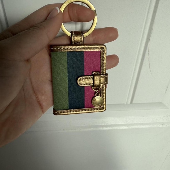 Coach Gold and Multicolor Keychain - Picture 4 of 4